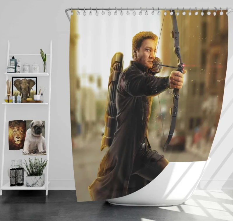 Hawkeye in Avengers: Age of Ultron Shower Curtain
