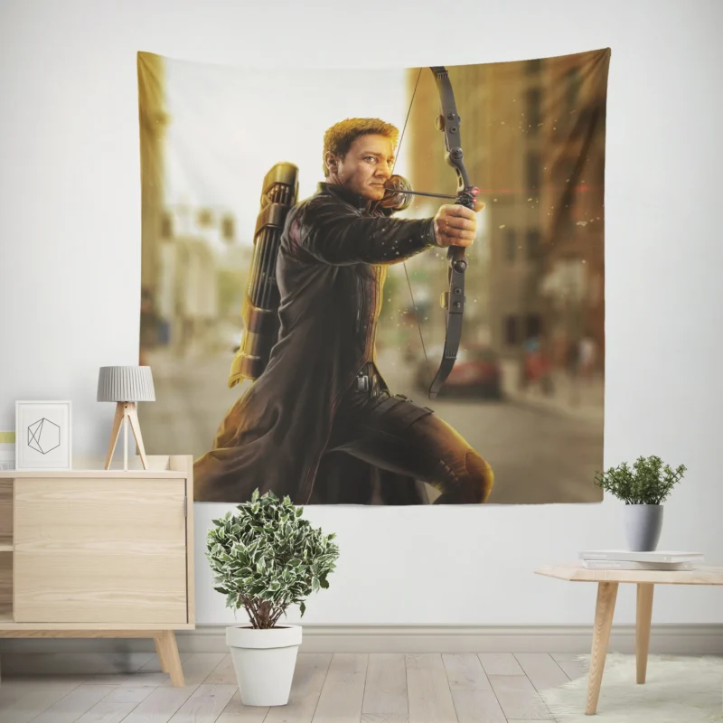 Hawkeye in Avengers: Age of Ultron  Wall Tapestry