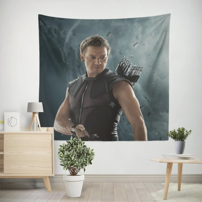 Hawkeye in Avengers Superhero: Age of Ultron  Wall Tapestry