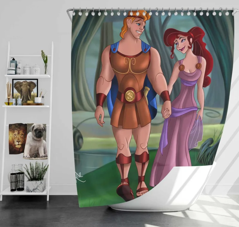 Hercules (1997) Wallpaper: Disney Magic Shower Curtain