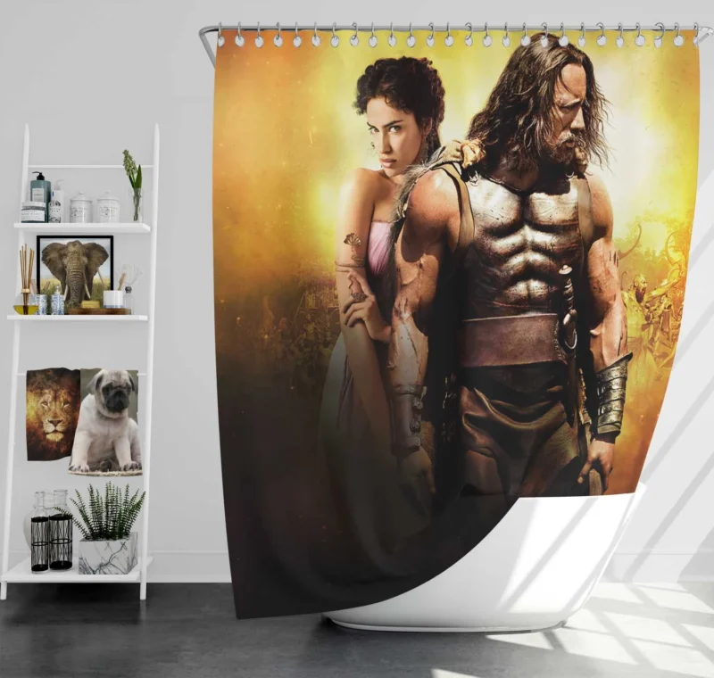 Hercules (2014) Movie: Epic Mythological Tale Shower Curtain