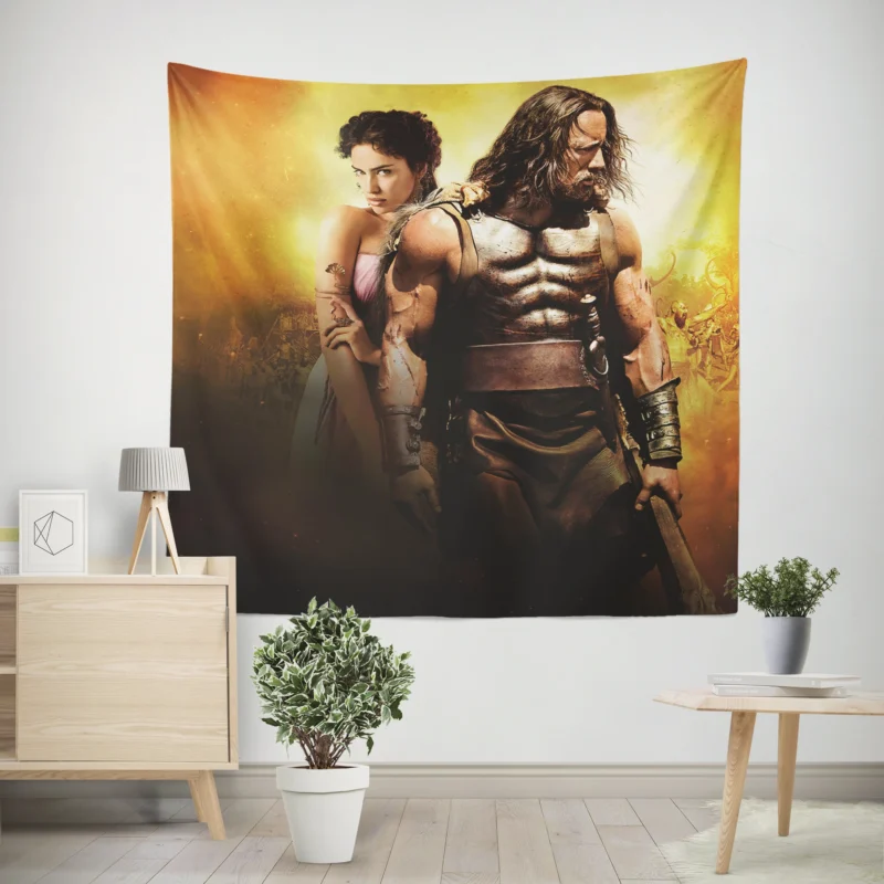 Hercules (2014) Movie: Epic Mythological Tale  Wall Tapestry