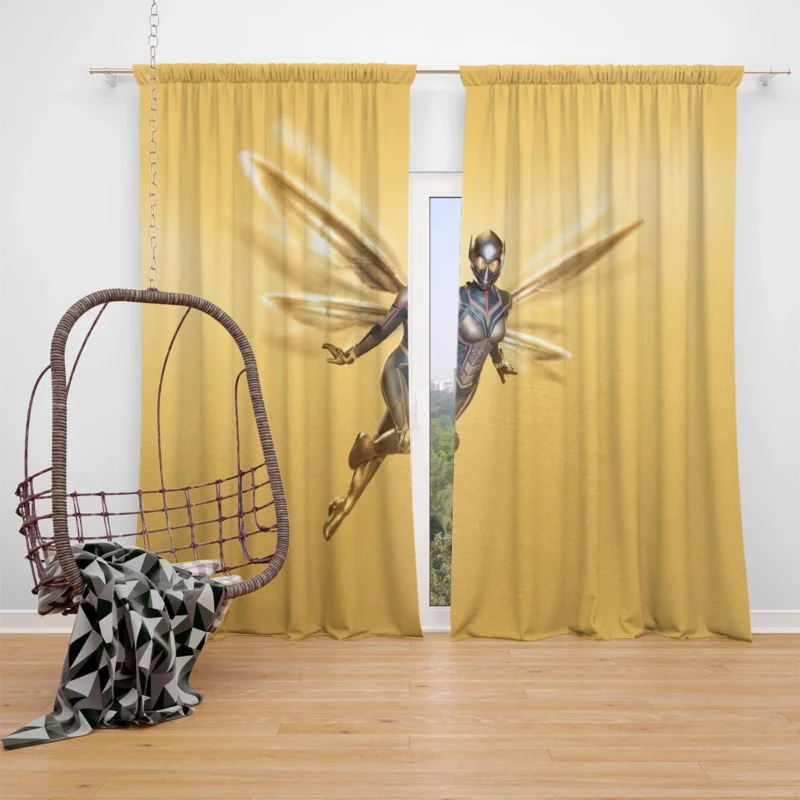 Hope Van Dyne as the Wasp Window Curtain
