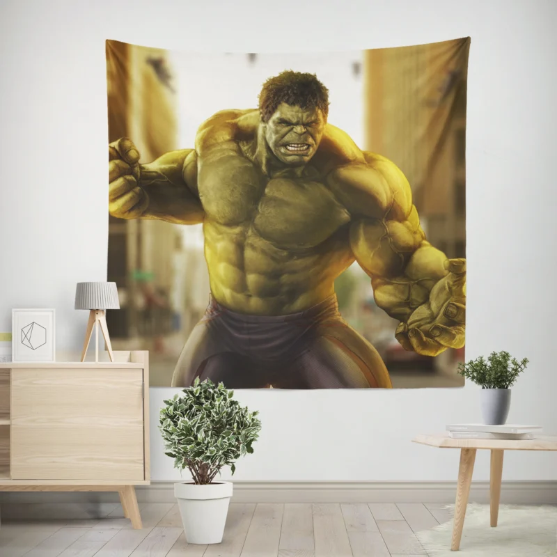 Hulk Role in Avengers: Age of Ultron  Wall Tapestry