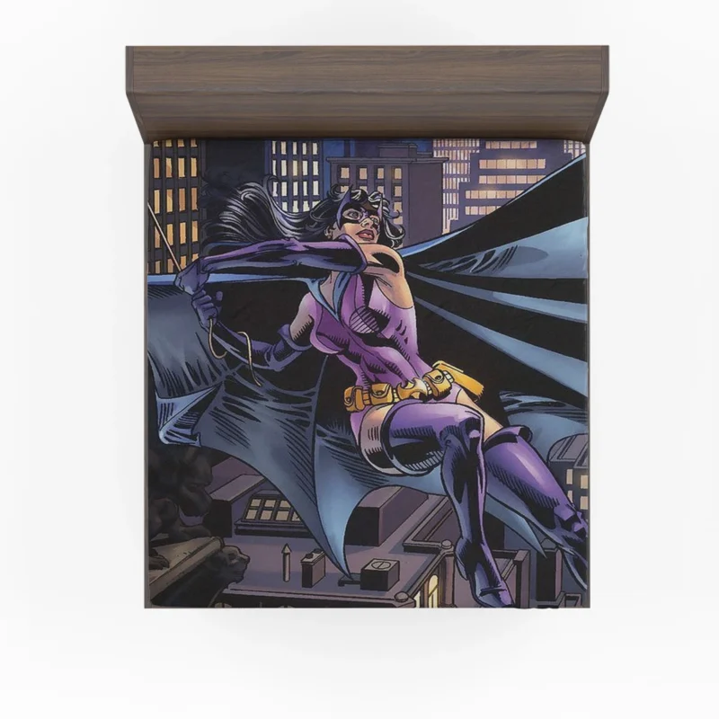 Huntress (DC Comics) in Comic Stories Fitted Sheet