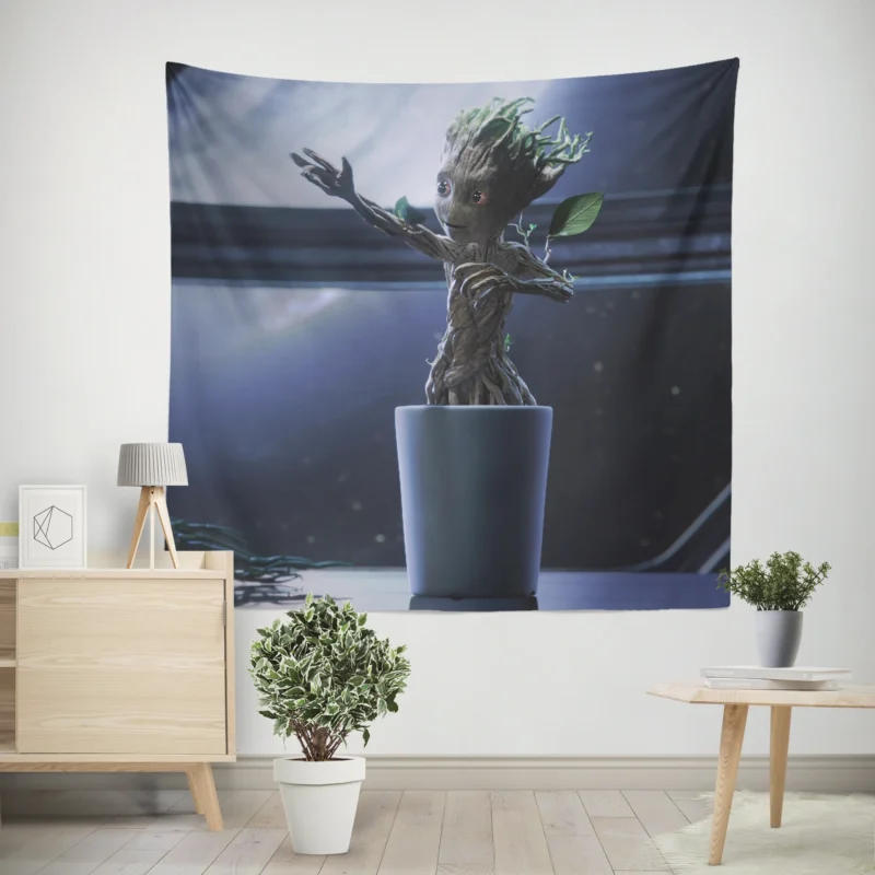 I Am Groot TV Show: Groot Enchanting Tales  Wall Tapestry