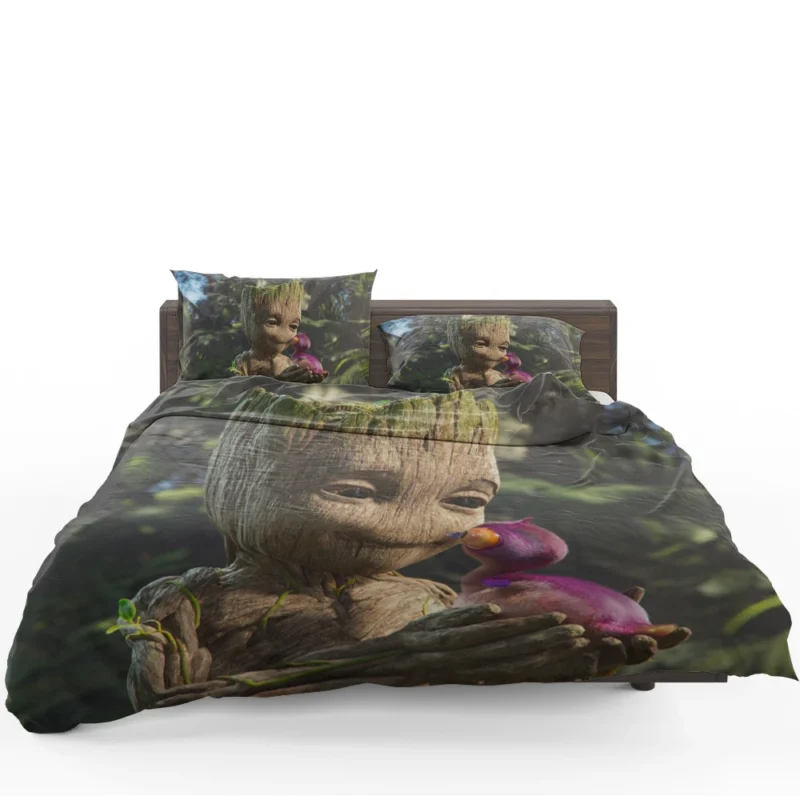 I Am Groot TV Show: Groot Epic Adventures Bedding Set