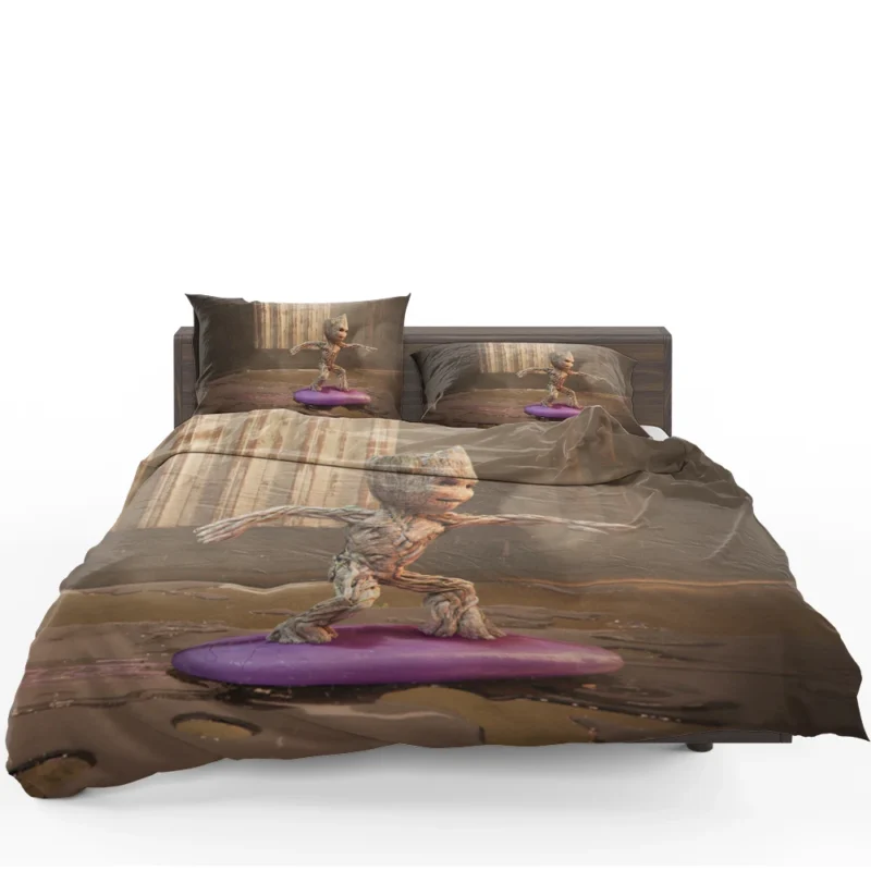 I Am Groot TV Show: Groot Exciting Adventures Bedding Set