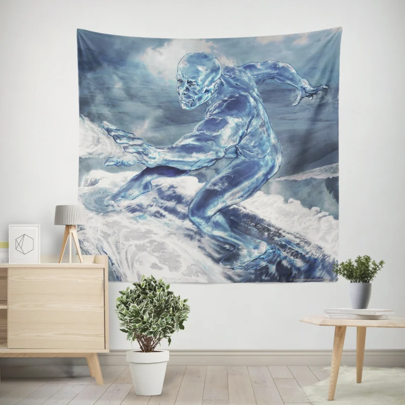 Iceman in Marvel: Ultimate Alliance  Wall Tapestry
