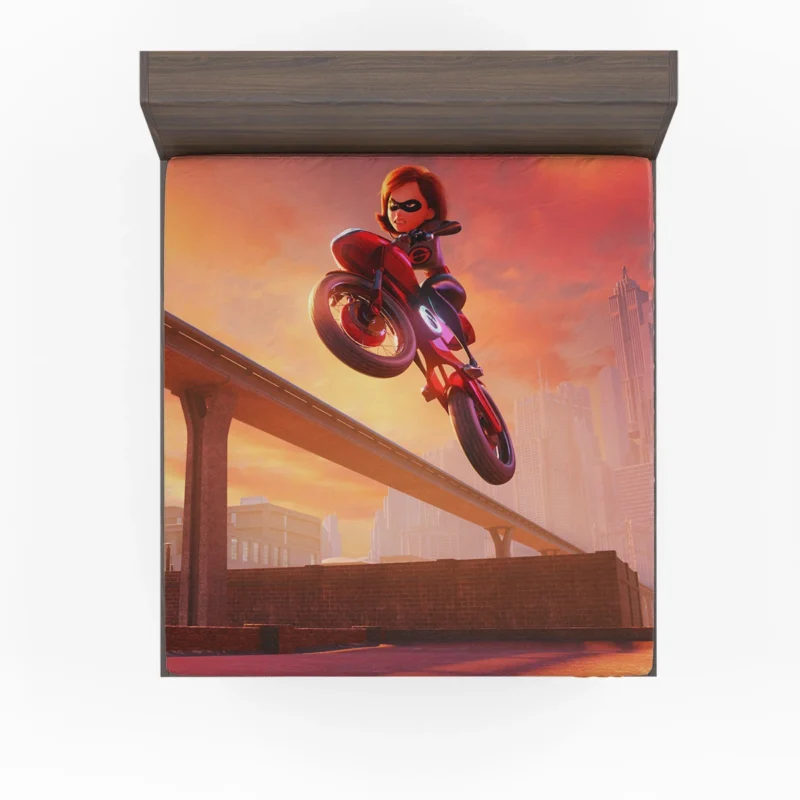 Incredibles 2: Elastigirl Thrilling Ride Fitted Sheet