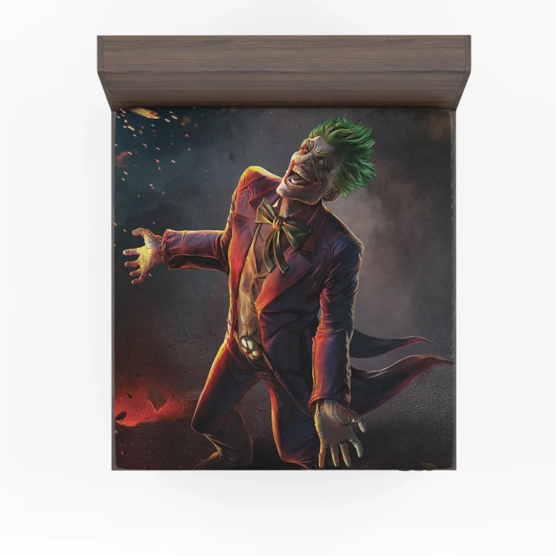 Infinite Crisis Joker Gameplay Fitted Sheet
