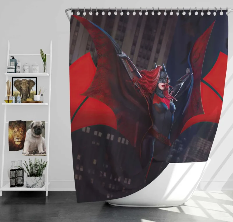 Injustice 2: Batwoman Joins the Roster Shower Curtain