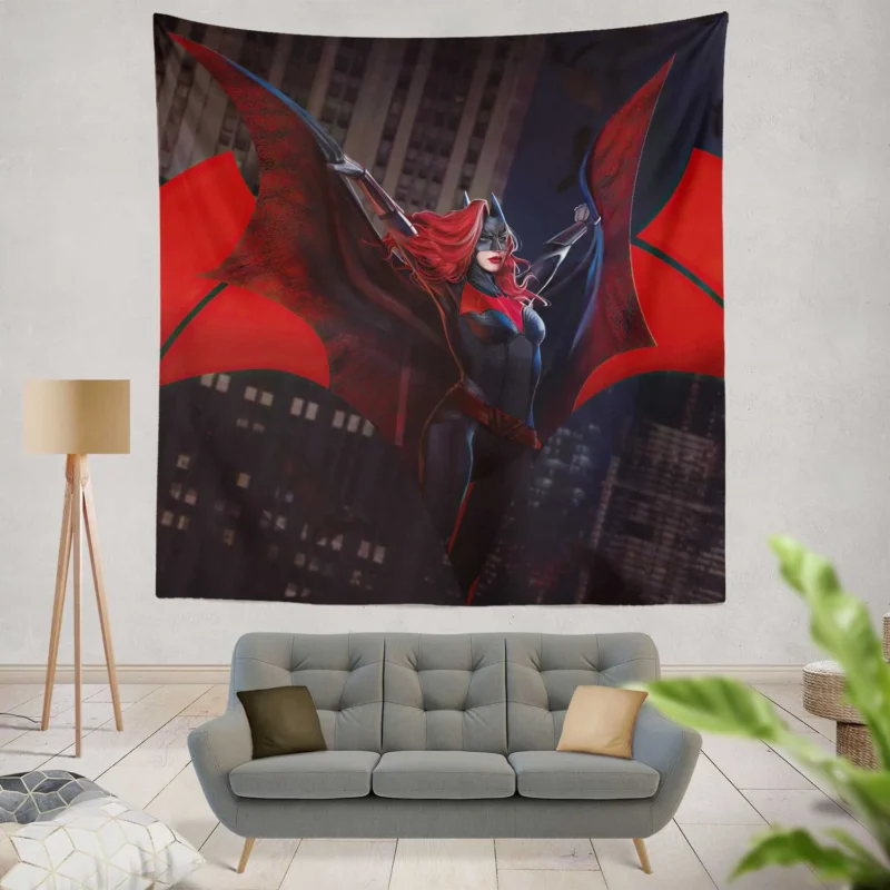 Injustice 2: Batwoman Joins the Roster  Wall Tapestry