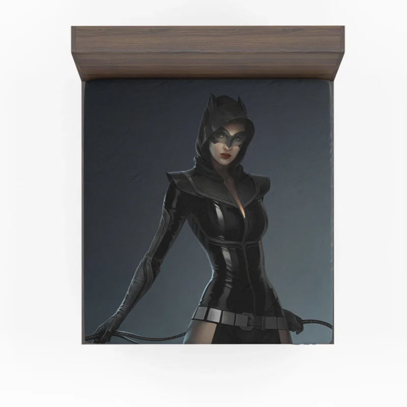 Injustice 2: Catwoman Feline Fighting Skills Fitted Sheet
