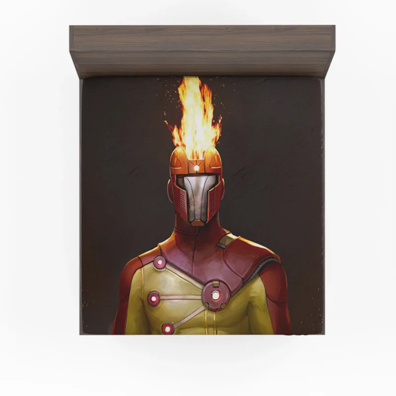 Injustice 2: Firestorm Role in the Game Fitted Sheet