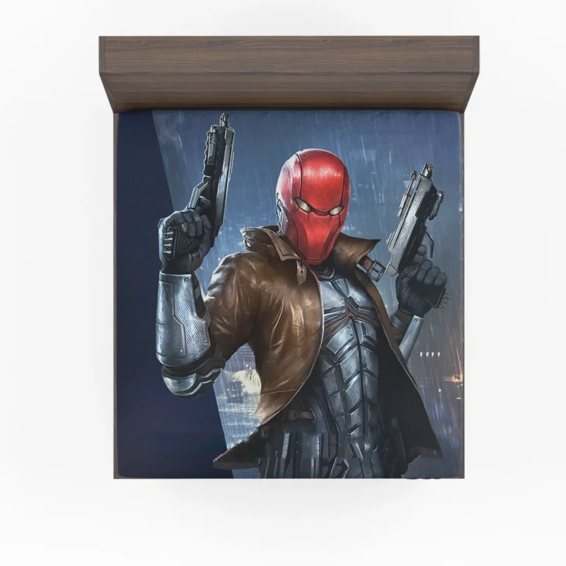 Injustice 2: Red Hood Vigilante Justice Fitted Sheet