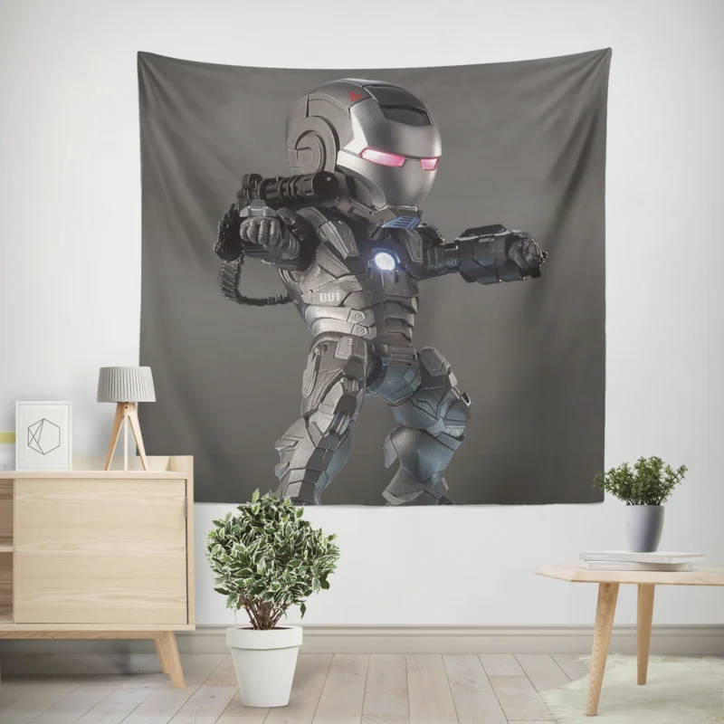 Iron Man 2 Movie: Action-Packed Toy  Wall Tapestry