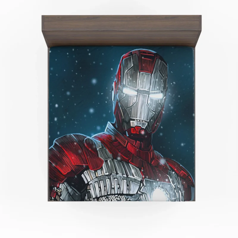 Iron Man 2: Tony Stark Return Fitted Sheet