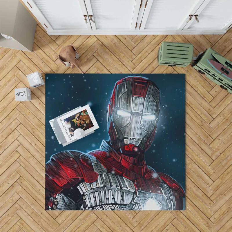 Iron Man 2: Tony Stark Return Floor Rug