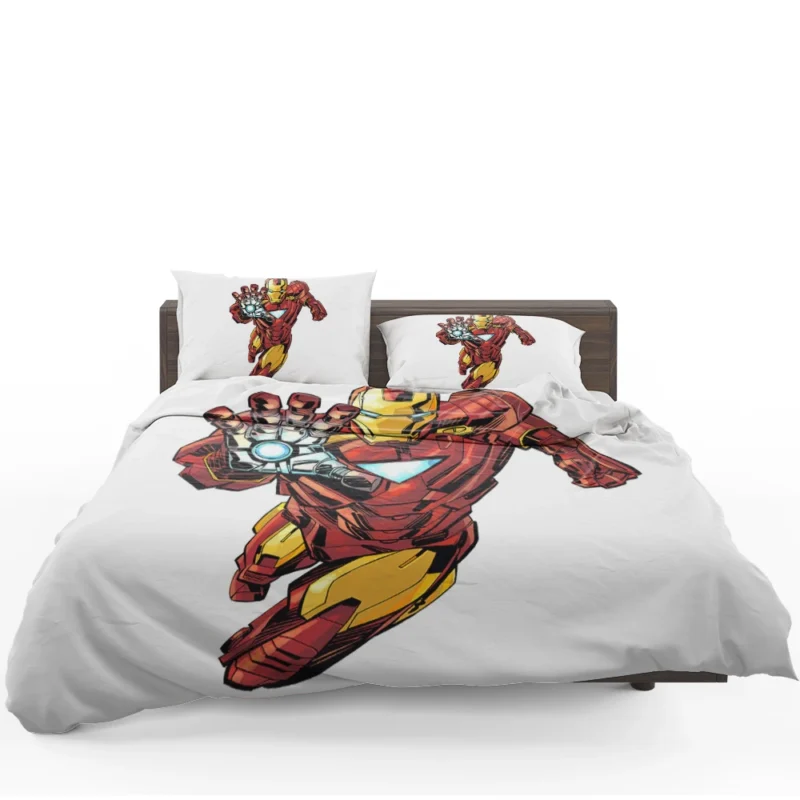 Iron Man Comics: A Hero Journey Bedding Set