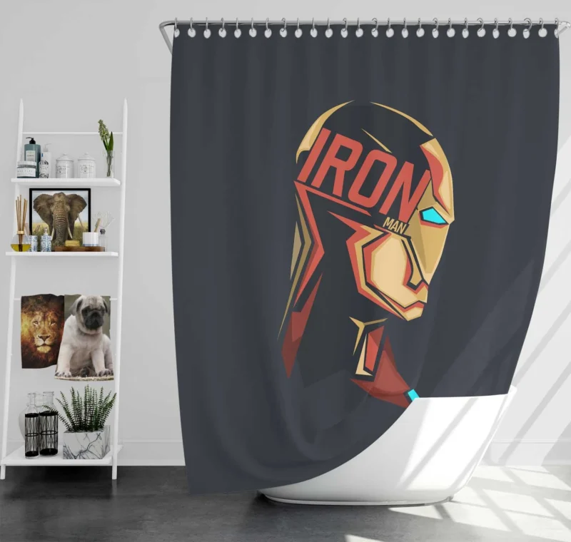 Iron Man Comics: A Marvel Classic Shower Curtain