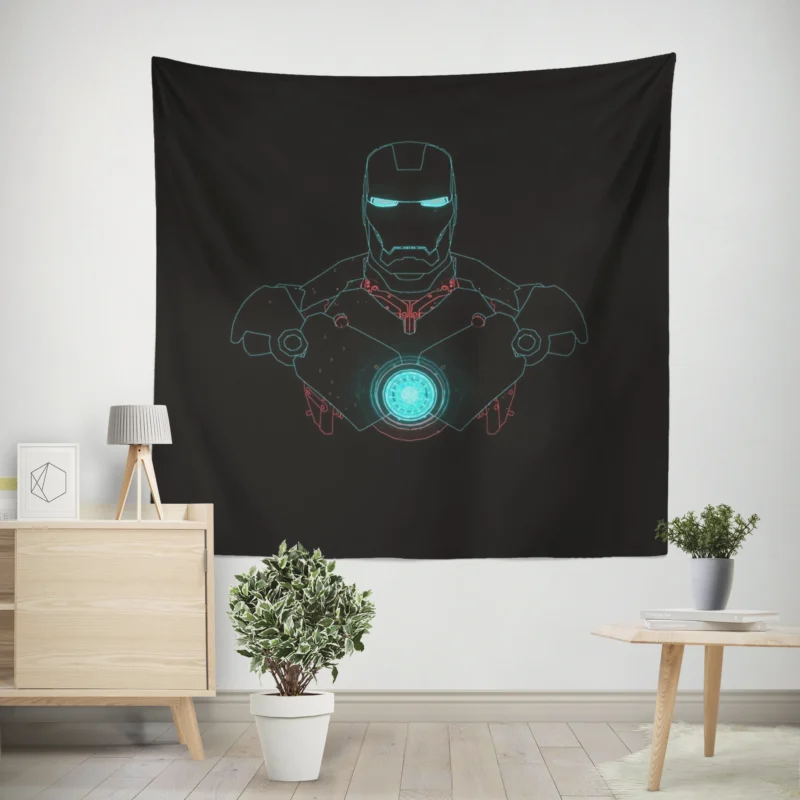 Iron Man Comics: Marvel Icon  Wall Tapestry