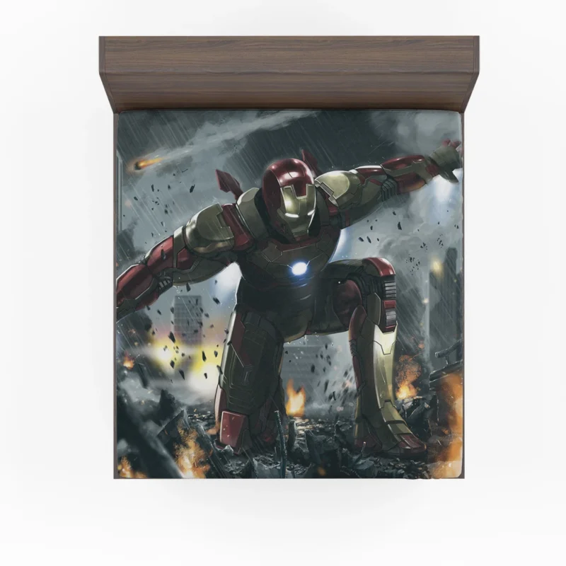 Iron Man Comics: Marvel Iconic Hero Fitted Sheet