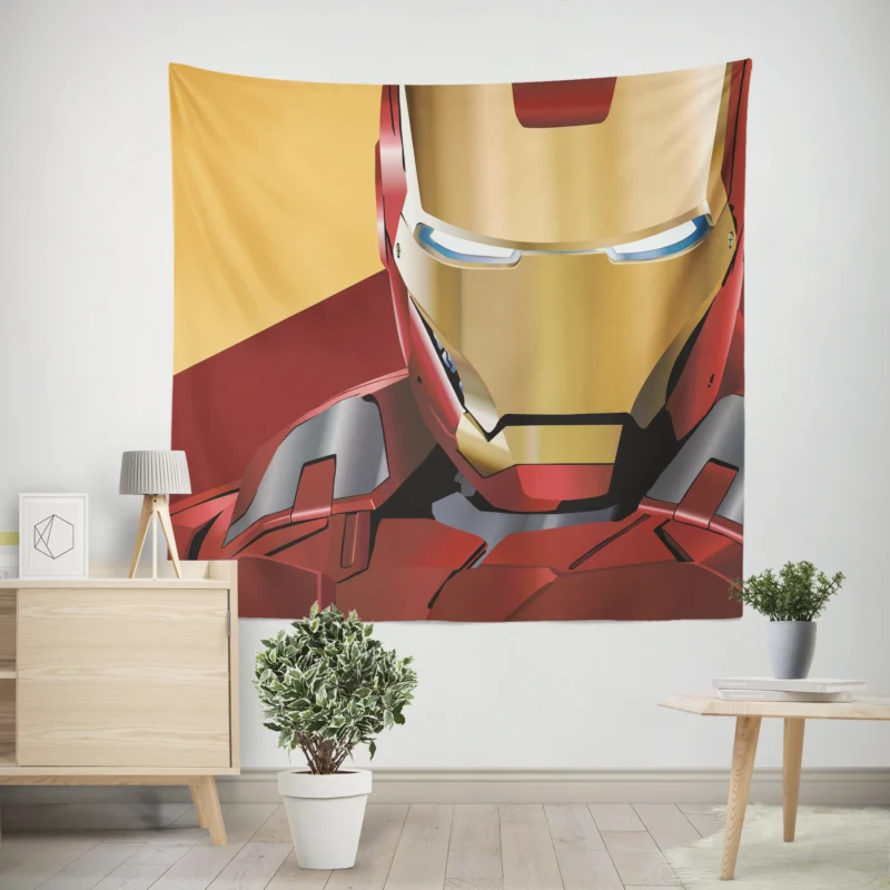 Iron Man Comics: The Genius Inventor  Wall Tapestry
