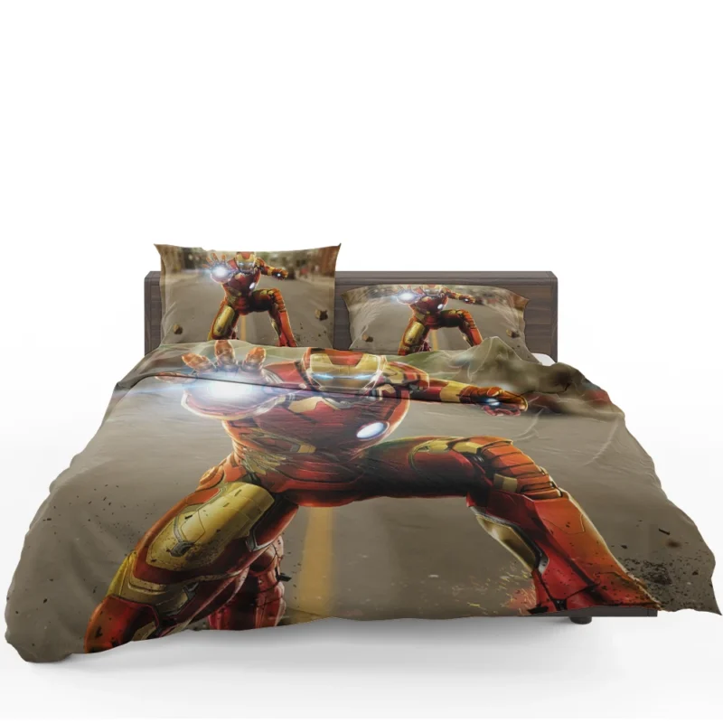 Iron Man Comics: The Tech Pioneer Bedding Set