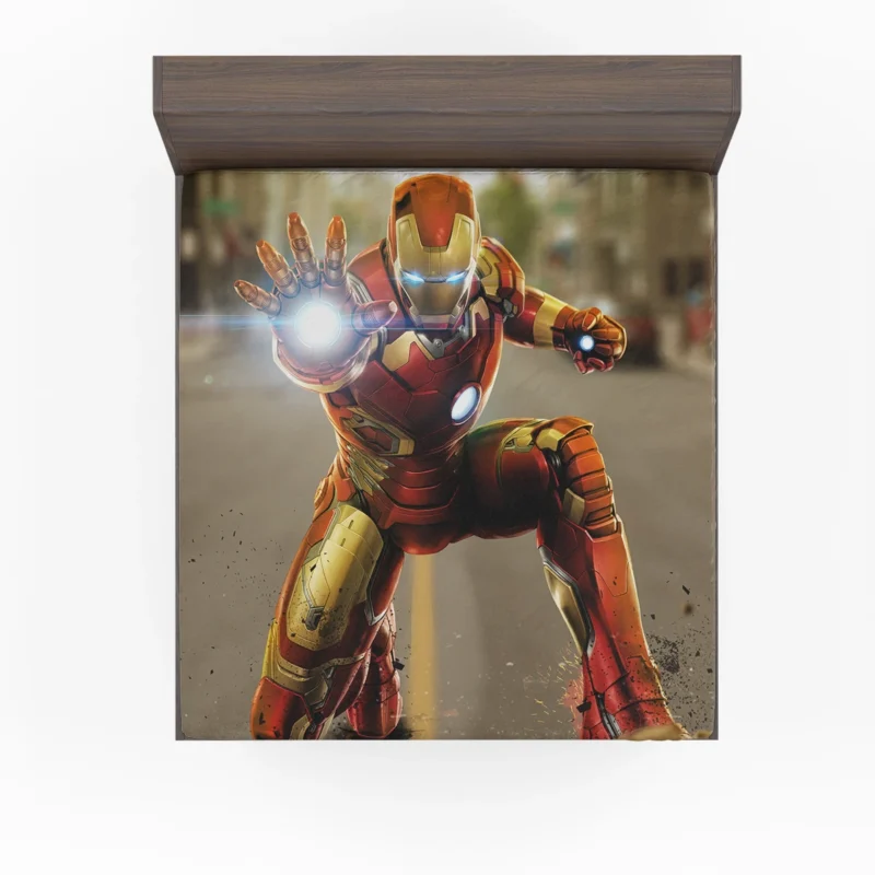 Iron Man Comics: The Tech Pioneer Fitted Sheet