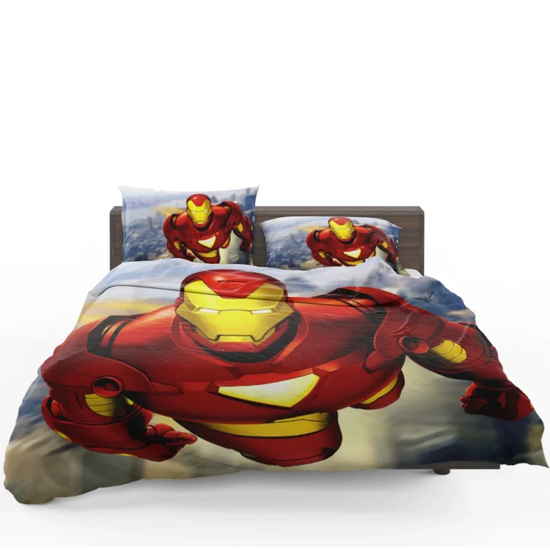 Iron Man Comics: Thrilling Stories Bedding Set