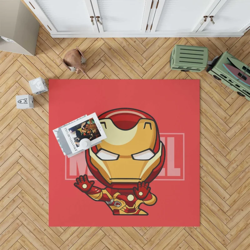 Iron Man - Marvel Comics Hero Floor Rug