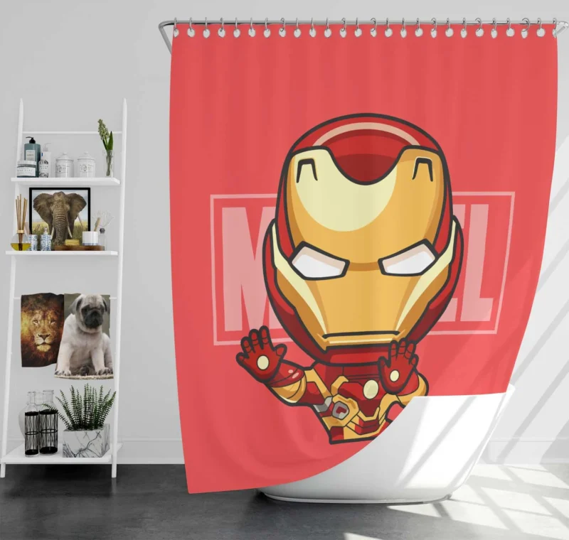 Iron Man - Marvel Comics Hero Shower Curtain