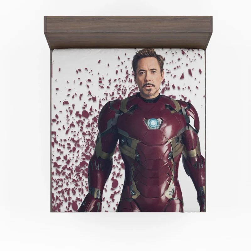 Iron Man Role in Avengers: Infinity War Fitted Sheet