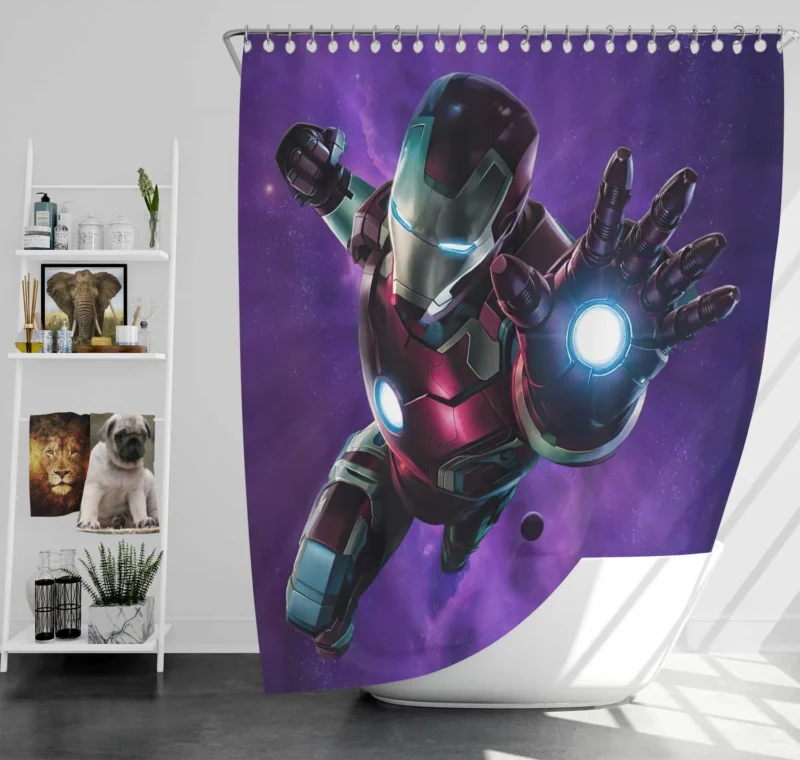 Iron Man and the Armor Adventures Shower Curtain