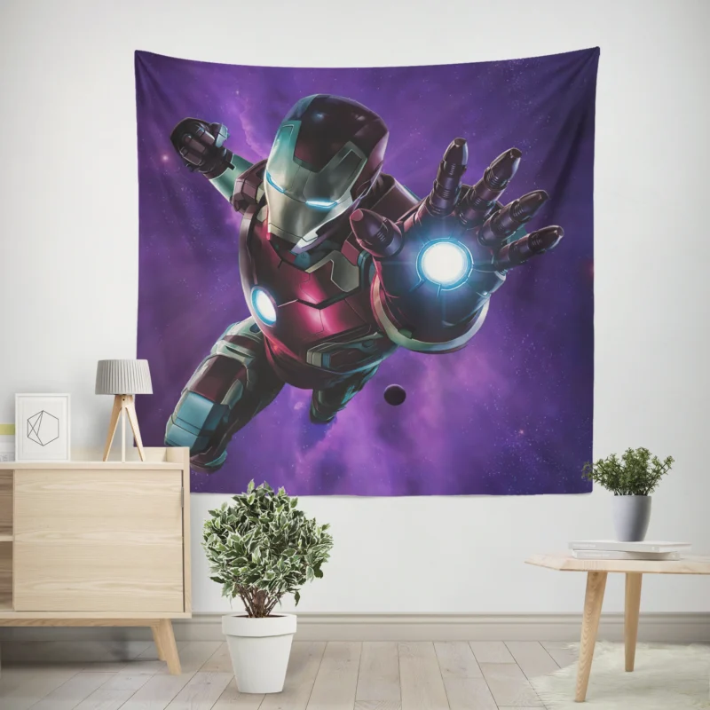 Iron Man and the Armor Adventures  Wall Tapestry