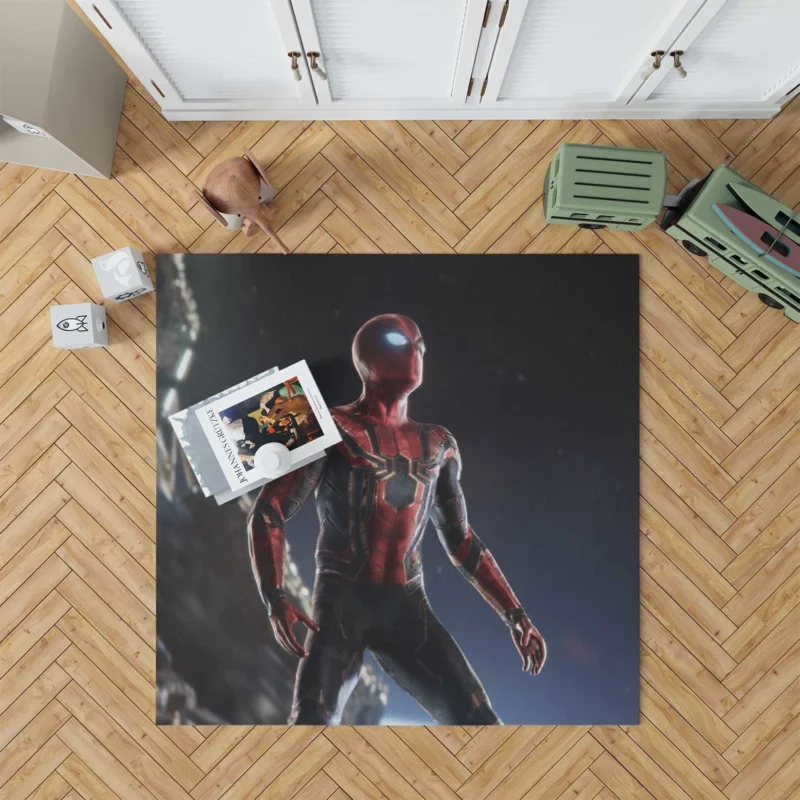 Iron Spider Debut in Avengers: Infinity War Floor Rug