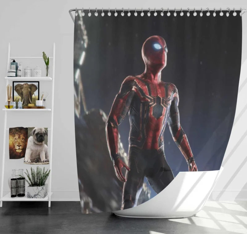 Iron Spider Debut in Avengers: Infinity War Shower Curtain