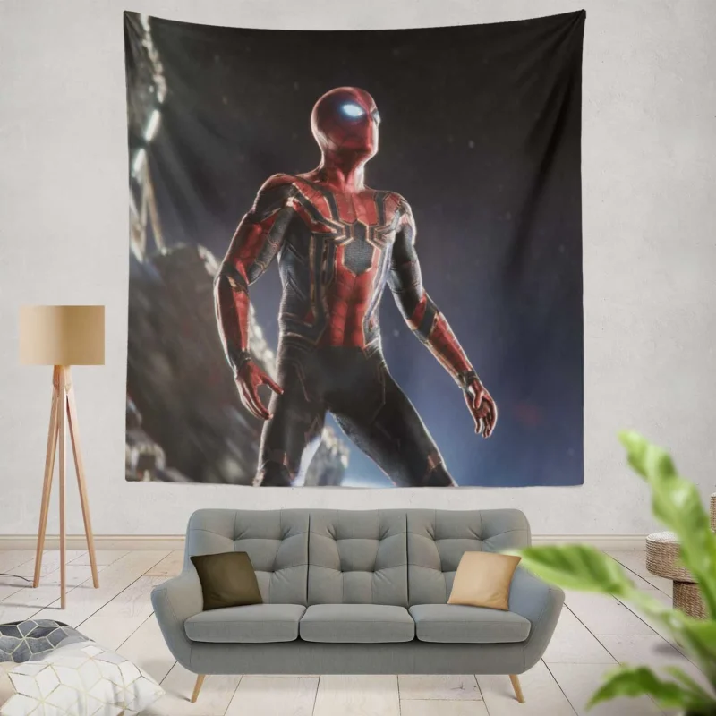 Iron Spider Debut in Avengers: Infinity War  Wall Tapestry