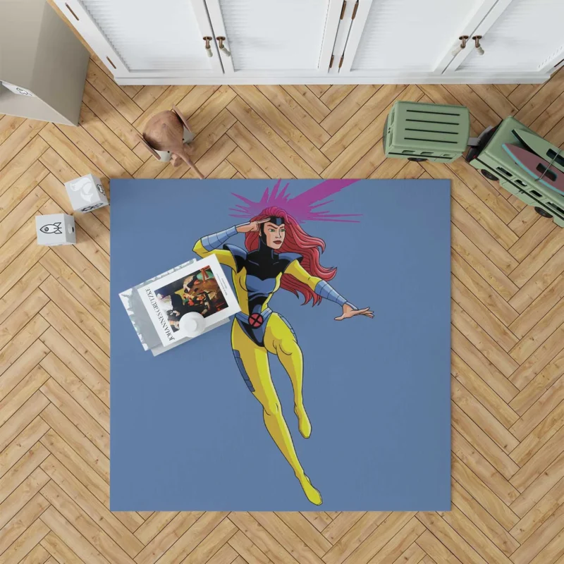 Jean Grey Cosplay Inspiration Floor Rug