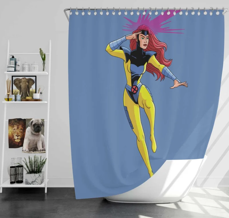 Jean Grey Cosplay Inspiration Shower Curtain