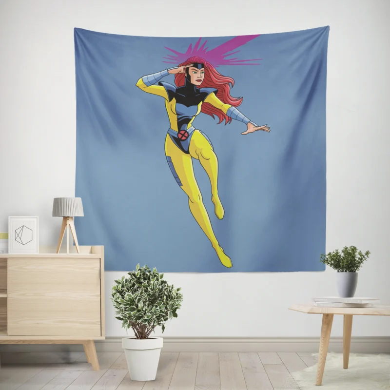 Jean Grey Cosplay Inspiration  Wall Tapestry