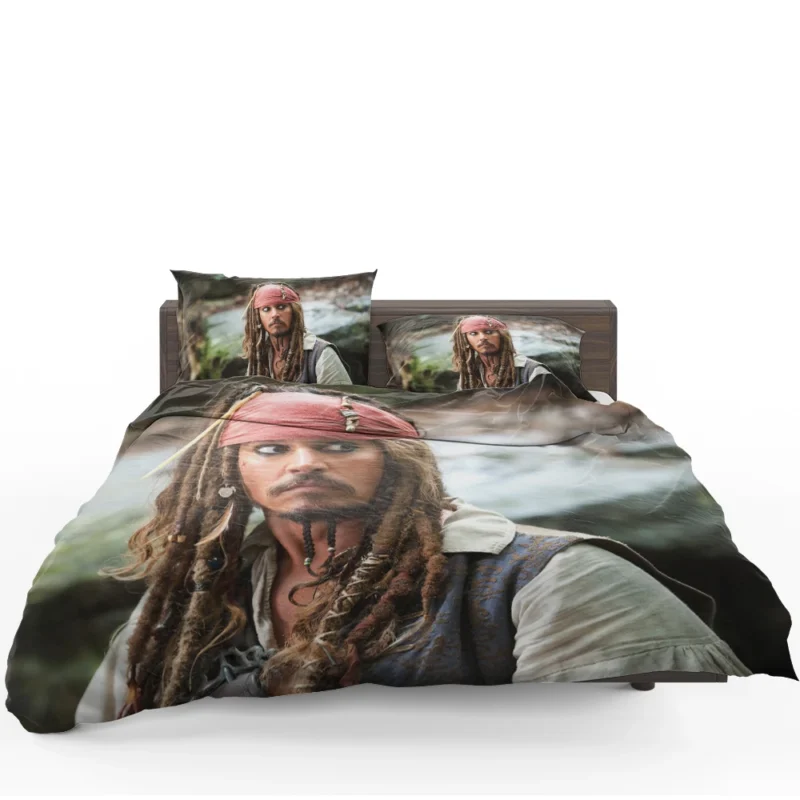Johnny Depp in Pirates of the Caribbean: On Stranger Tides Bedding Set