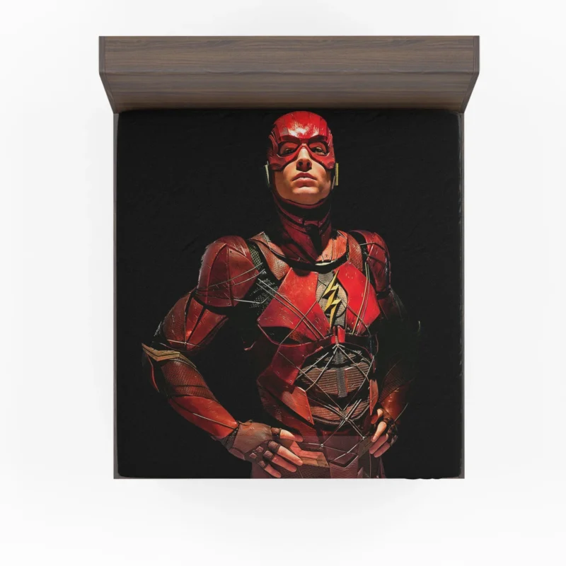 Justice League (2017): Ezra Miller as Flash Fitted Sheet