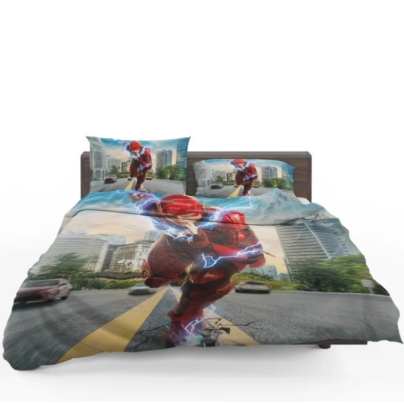Justice League (2017): Flash Fast-Paced Action Bedding Set