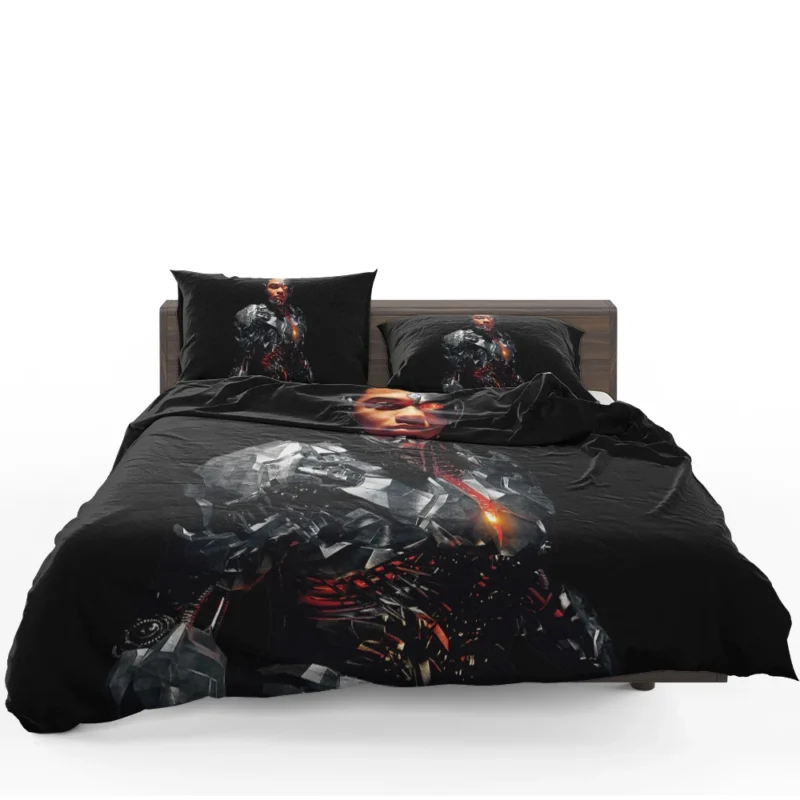 Justice League: Ray Fisher as Cyborg Bedding Set
