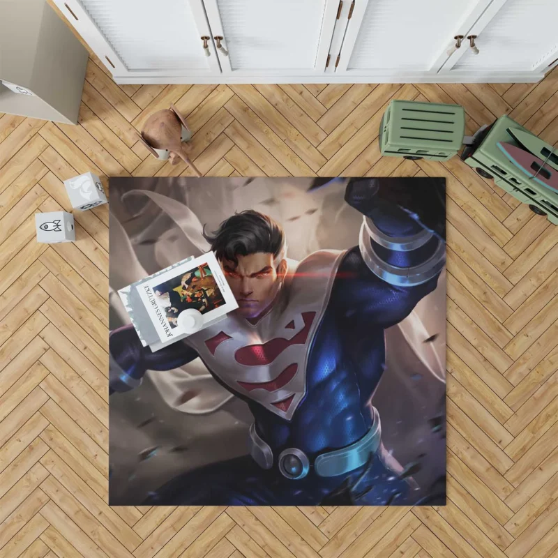 Justice Lord Superman: Arena of Valor Floor Rug