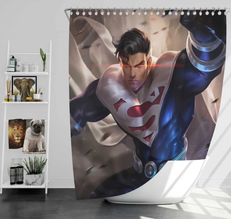 Justice Lord Superman: Arena of Valor Shower Curtain