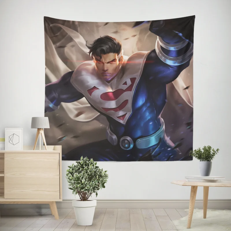 Justice Lord Superman: Arena of Valor  Wall Tapestry