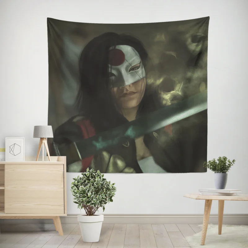 Katana Suicide Squad Movie  Wall Tapestry